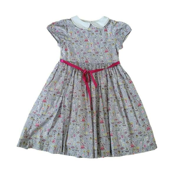 Lilly Rose Trotters London Liberty Print High Tea Party Dress - Picture 1 of 11